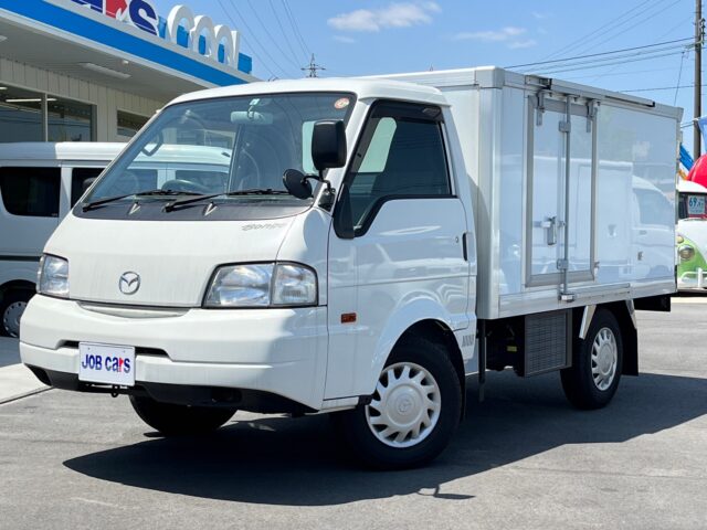 【C_R1y967】マツダ　ボンゴトラック　冷蔵冷凍車　デンソー製　中温　－７℃設定　５ＭＴ