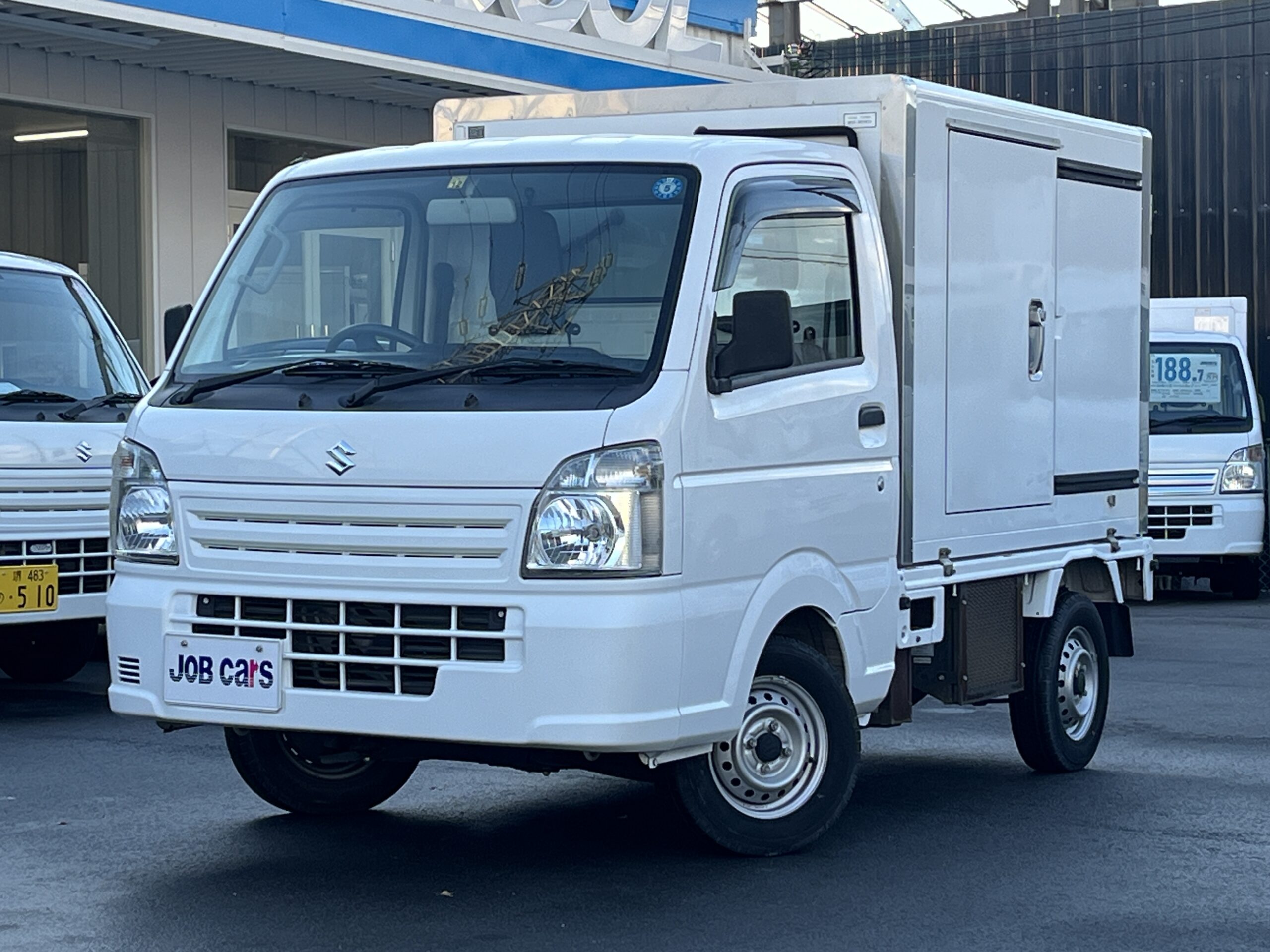 C_27y6005]スズキ キャリイトラック 冷蔵冷凍車 サーモキング製 中温 －５℃設定 ＡＴ ｜ 株式会社ジョブカーズ枚方北店