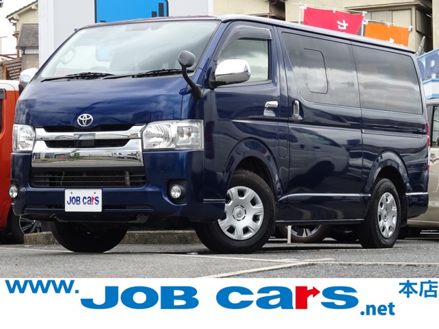 [B_1y2236] トヨタ　ハイエース　5ドアバン2.0スーパーGLロング　低床　5人乗
