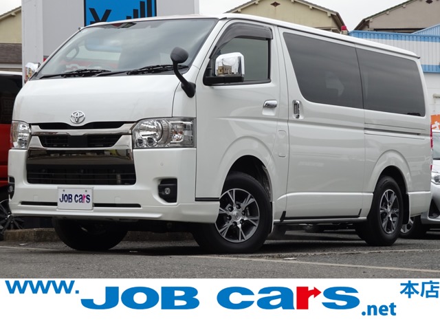 [B_4y2210] トヨタ　ハイエース　2.8DTスーパーGL　ダークプライムⅡL　4WD　低床