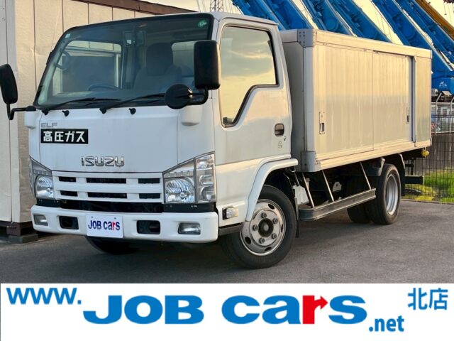 [N_25y8584]いすゞ　エルフボトルカー　２ｔ　スムーサー　ＴＯＹＯＢＯＤＹ製　ディーゼルターボ