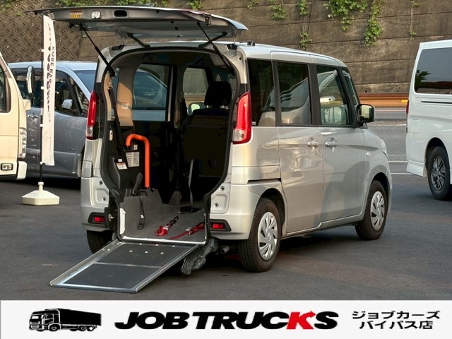 [B_27y1018] マツダ　フレアワゴン　660XE　車椅子移動車　リアシート付　福祉車