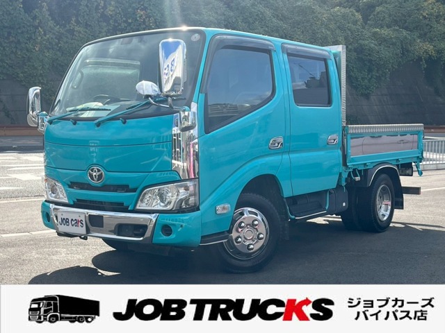 [B_3y4075] トヨタ　ダイナ　4.0D　ダブルキャブ　フルジャストロー