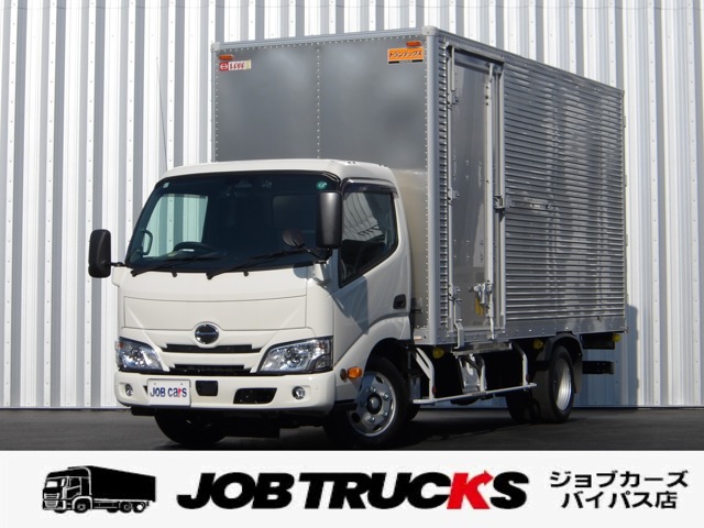 [B_6y8866] 日野　デュトロ　アルミバン　標準ロング　2t積　全低床　サイドドア付