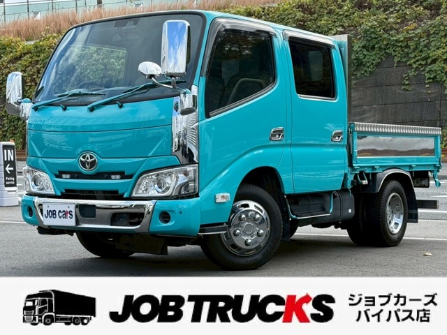 [B_3y4075] トヨタ　ダイナ　4.0D　ダブルキャブ　フルジャストロー