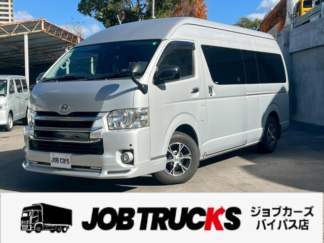 [B_28y8101] トヨタ　ハイエースコミューター　2.7GL　純正SDナビ　純正ドラレコ　ビルドインETC