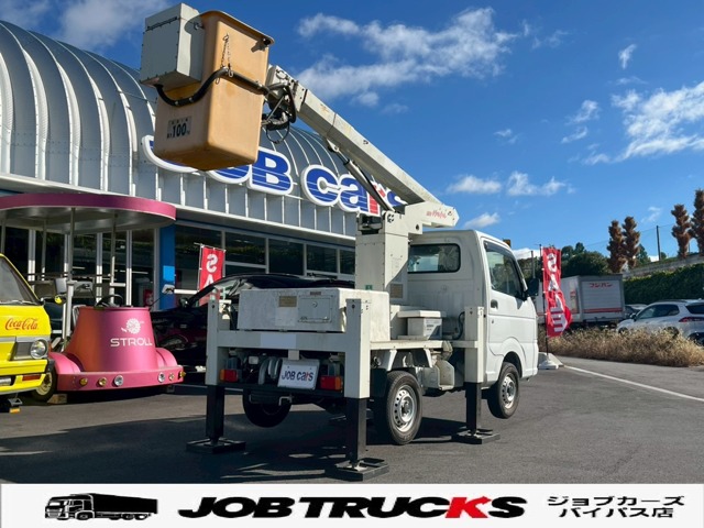 [B_27y1384] スズキ　キャリィ　高所作業車　ロードテック製　高所mini