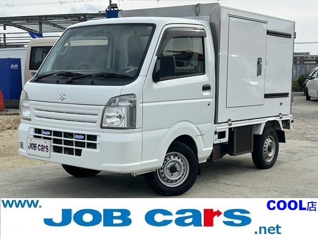 [C_31y0021] スズキ　キャリィ　冷凍　冷蔵車　サーモンキング製　低温　－２０℃設定　ＡＴ