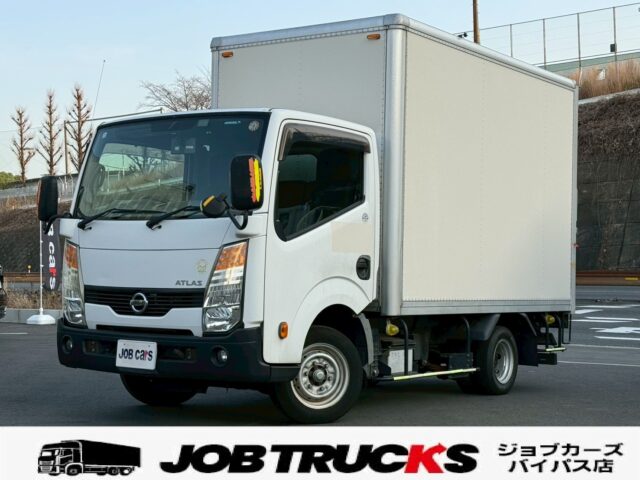 [B_26y1884] ニッサン　アトラス　3.0ディーゼルターボ　スーパーロー　パネルバン　パブコ製
