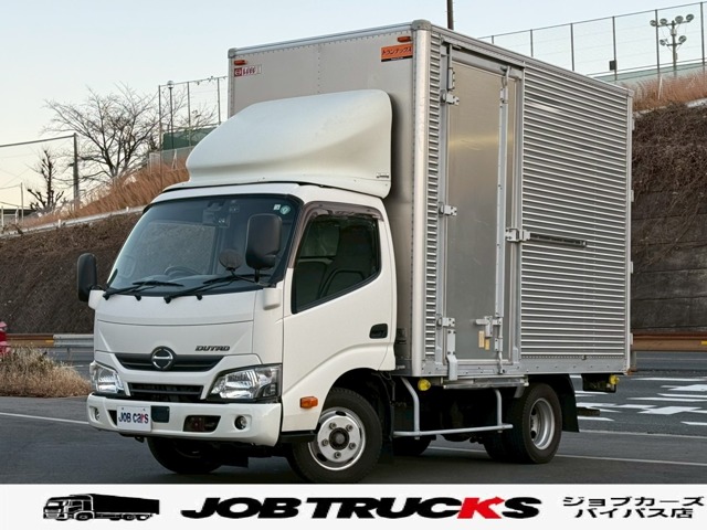 [B_31y4345] 日野　デュトロ　背高アルミバン　全低床　導風板　左スライドドア　トランテックス