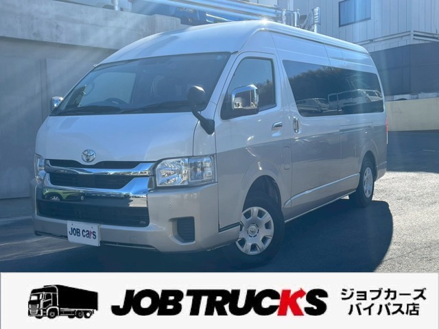 [B_4y4955] トヨタ　ハイエース　ワゴン　2.7グランドキャビン　4WD　10人乗