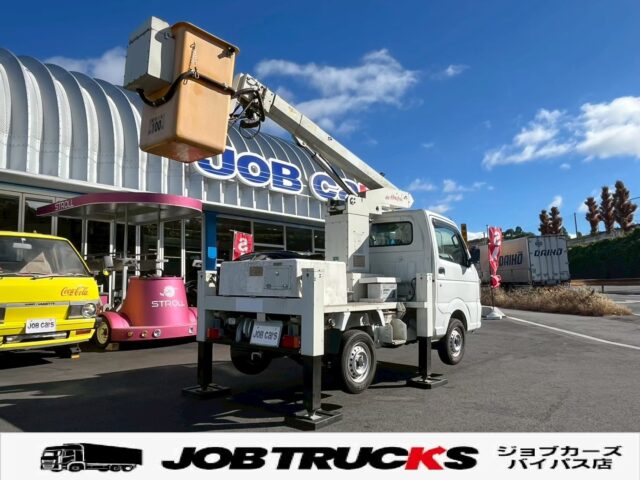 [B_27y9035] スズキ　キャリィ　高所作業車　ロードテック製　高所mini