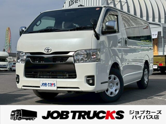 [B_8y0364] トヨタ　ハイエース　5D　2.8DT　スーパーGL　ダークプライムⅡ　ロング　低床　AT