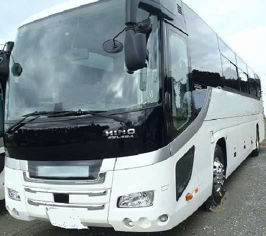 令和1年式　日野　セレガ　大型観光　62人乗　走行22万キロ　2PG-RU1ASDA　入庫決定しました