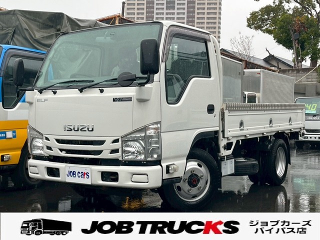 [B_31y7841] いすゞ　エルフ　フルフラットロー　ディーゼルターボ　4WD　平ボディ　標準キャブ　標準ボディ　10尺