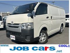 [C_29y8790]トヨタ　レジアスエースバン　冷蔵冷凍車　クーリングバン　デンソー製　中温　＋３℃設定　ＴＥＣＳ車体　平床　ＡＴ　純正ナビ（Ｂｌｕｅｔｏｏｔｈ付）　バックカメラ　イージークローザー　キーレス　パワーウィンドウ　スノコ有