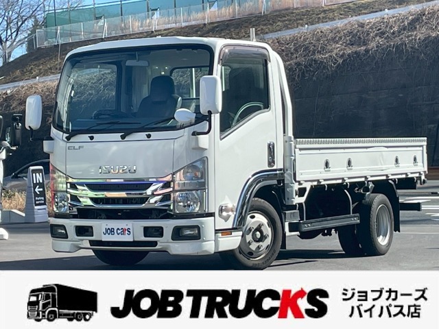 [B_2y3954] いすゞ　エルフ　平ボディ　ハイキャブ　セミロング