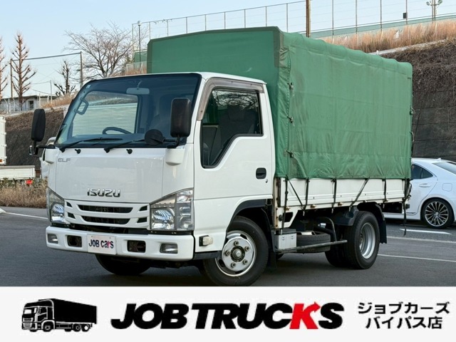 エルフ　平ボディ　2t　標準　全低床　幌付　