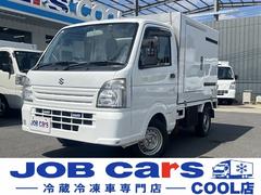 [C-30y6086]スズキ　キャリイトラック　冷蔵冷凍車　低温　サーモキング　ＡＴ　－２０℃設定　両側９０度ストッパー付　バックカメラ　キーレス