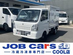 [C-1y7619]スズキ　キャリイトラック　冷蔵冷凍車　サーモキング製　低温