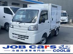 [C-30y3486]ダイハツ　ハイゼットトラック　冷凍冷蔵車　低温　東プレ製　－２２℃設定　ＡＴ　両側スライドドア　両側９０度ストッパー付　リアカメラ
