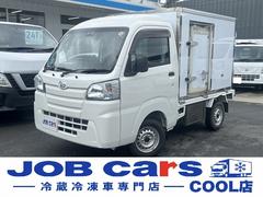 [C-3y7527]ダイハツ　ハイゼットトラック　冷蔵冷凍車　低温　デンソー　ＡＴ　－２２度設定　バックセンサー　荷室ランプ　プラッチックスノコ　左スライドドア　衝突軽減ブレーキ　横滑り防止