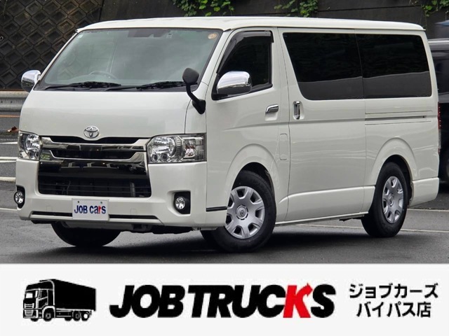 [B_1y4574] 令和１年式　トヨタ　ハイエース　QDF-GDH201V　5D2.8DTスーパーGLダークプライムⅡ　ロング　走行72,000㎞　積載1000kg　低床　５人乗