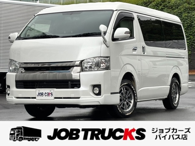 [B_30y8833] 平成30年式　トヨタ　ハイエース　CBF-TRH216K　5D2.7スーパーGLダークプライムワイドL　4WD　走行30,000㎞　積載1000kg