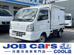[C-4y6653]スズキ　キャリイトラック　冷蔵冷凍車　－５℃設定　中温　ＡＴ　サーモキング製