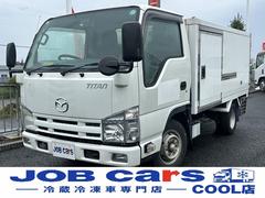 [C-26y5035]マツダ　タイタントラック　冷蔵冷凍車　東プレ製　－５℃設定　左サイドドア　ＭＴ