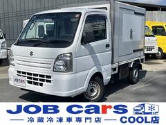 [C-4y5165]スズキ　キャリイトラック　冷蔵冷凍車　－５℃設定　中温　ＡＴ　サーモキング製