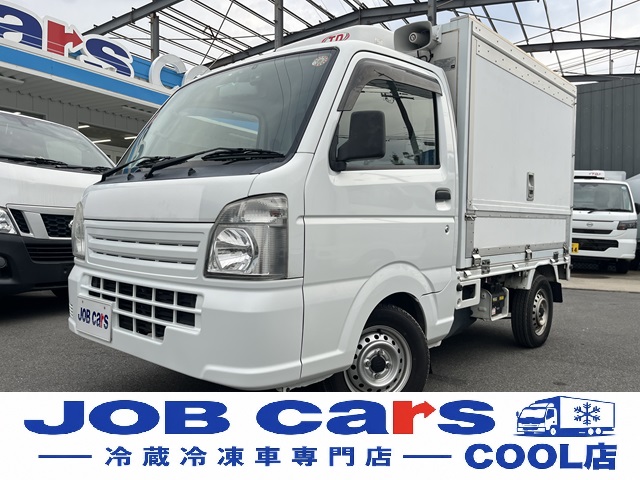 [C-1y8499]スズキ　キャリイトラック　移動販売車　冷凍機付　‐５℃設定　ＰＡアンプ　ＳＤプレーヤー　４ＷＤ