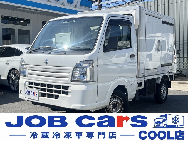 [C-4y2088]スズキ　キャリイトラック　冷蔵冷凍車　中温　サーモキング　ＭＴ　デュアルカメラブレーキサポート　キーレス　左スライドア　ＥＴＣ　スノコ
